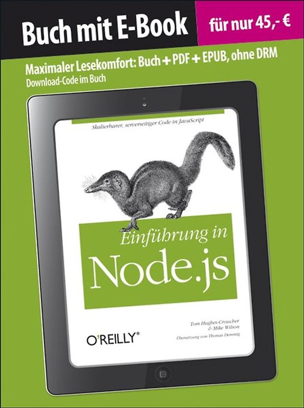 Einführung in Node.js (Buch mit E-Book)