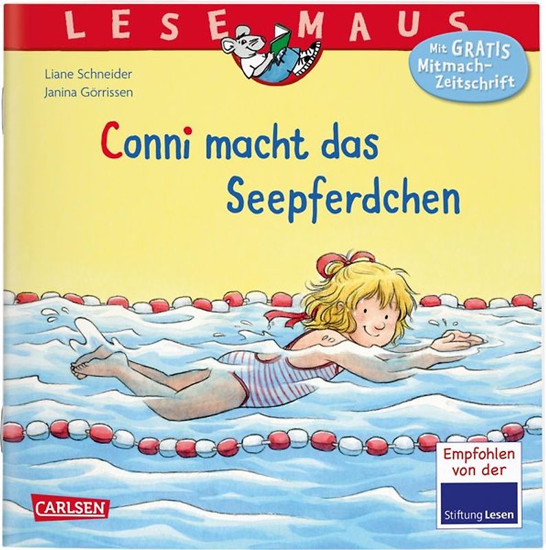 LESEMAUS 6: Conni macht das Seepferdchen