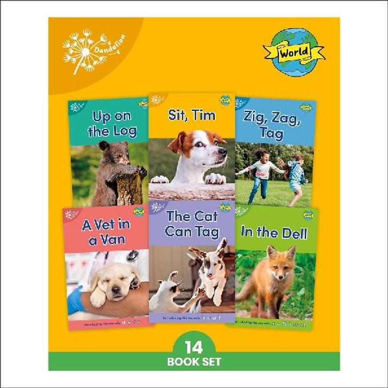 Phonic Books Dandelion World Stages 1-7 (Alphabet Code)