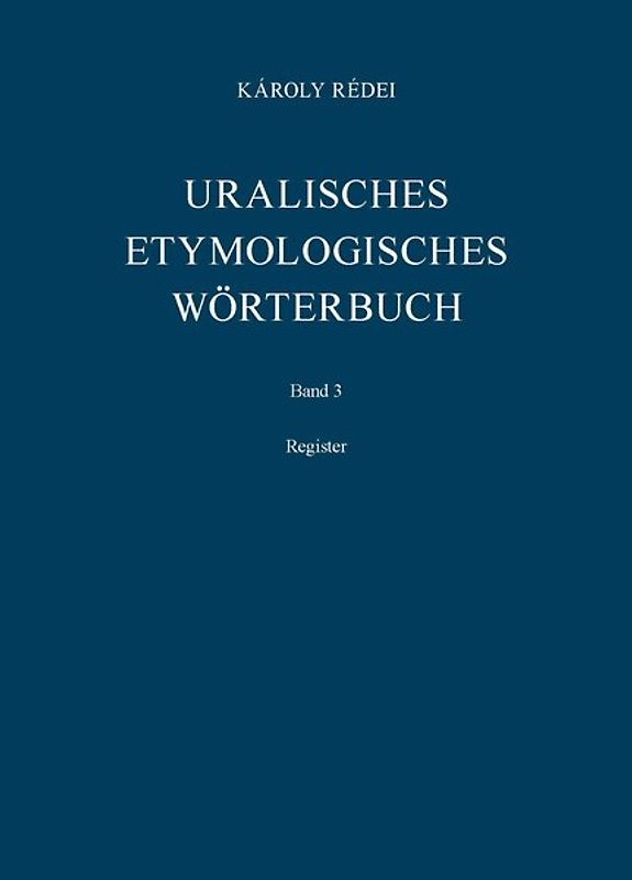 Uralisches etymologisches Wörterbuch