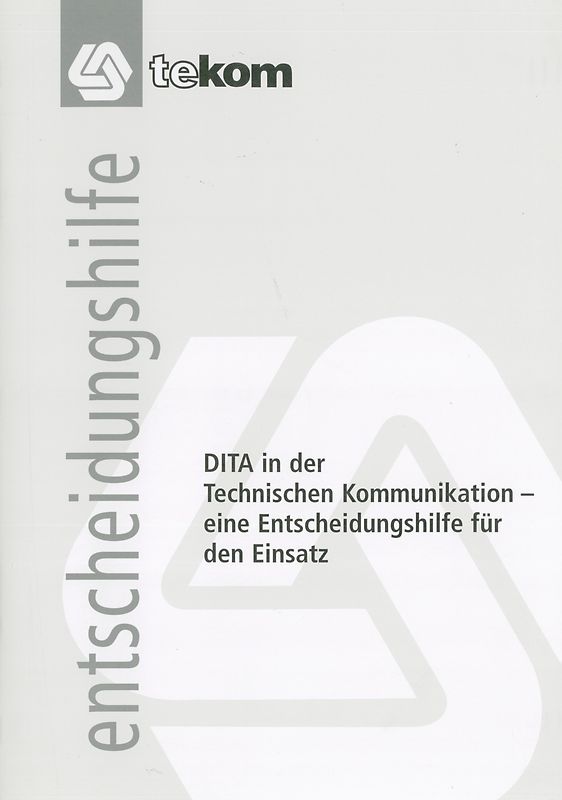 DITA in der Technischen Kommunikation