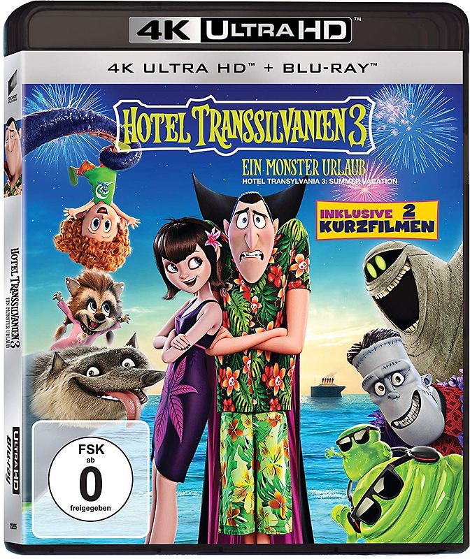 Hotel Transsilvanien 3 - Ein Monster Urlaub [inkl. Blu-ray] 4K Ultra HD Blu-ray
