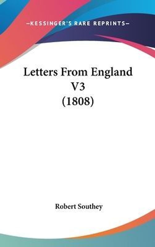 Letters From England V3 (1808)