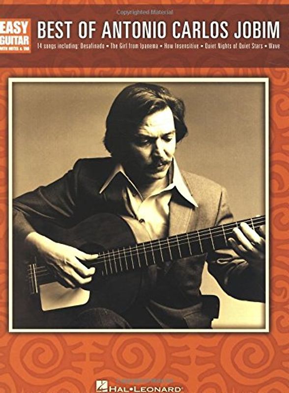 Best Of Antonio Carlos Jobim For Easy Guitar Tab (Easy Guitar with Notes & Tab) - Various
