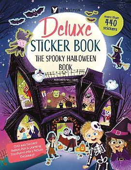 Deluxe Sticker Book: The Spooky Halloween Book