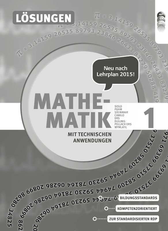 Mathematik mit techn. Anw. 1 (LP 2015), Lösungen