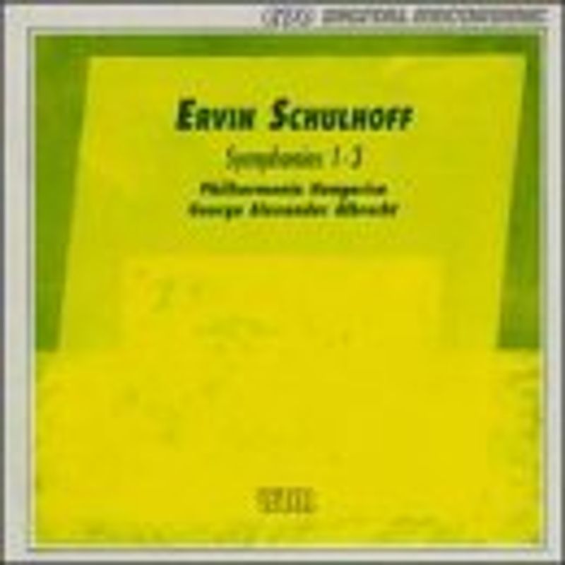 E. Schulhoff - Sym 1-3
