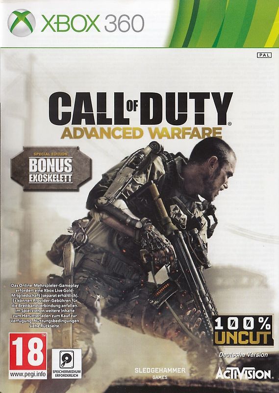 Call of Duty: Advanced Warfare [Special Edition, Internationale Version] Xbox 360