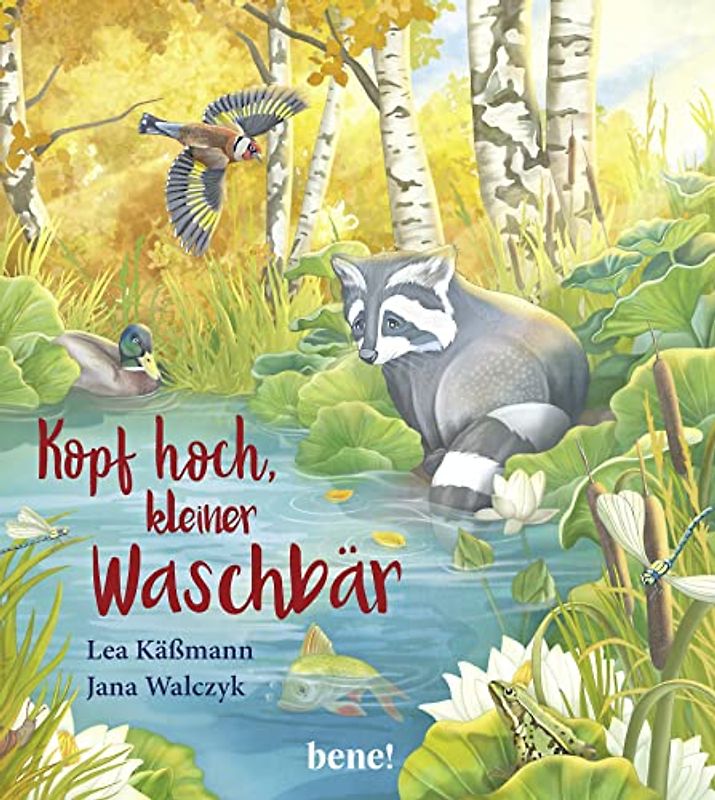 Kopf hoch, kleiner Waschbär – ein Bilderbuch für Kinder ab 2 Jahren
