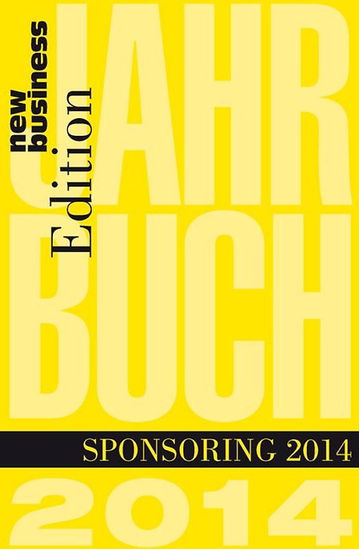 Jahrbuch Sponsoring 2014