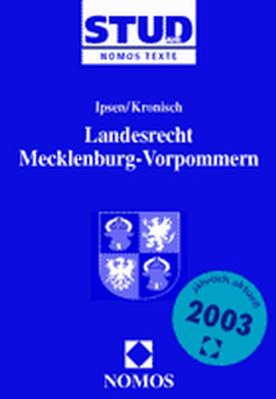 Landesrecht Mecklenburg-Vorpommern
