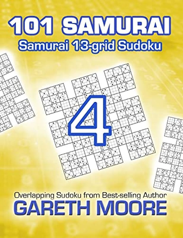 Samurai 13-grid Sudoku 4: 101 Samurai