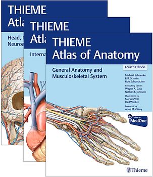 THIEME Atlas of Anatomy, Three Volume Set, Fourth Edition