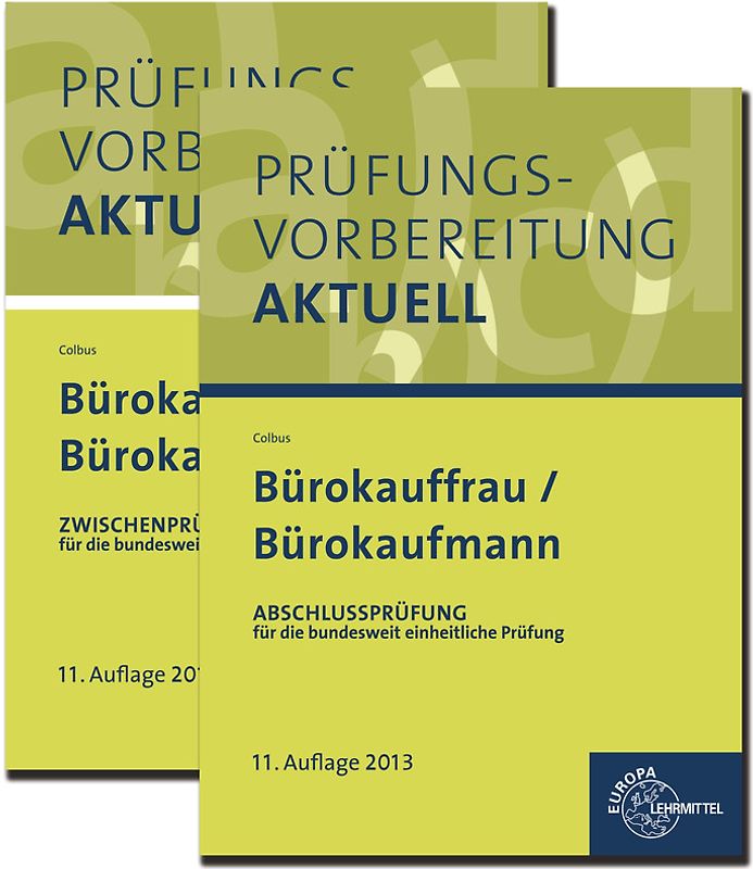 Prüfungsvorbereitung aktuell - Bürokauffrau/ Bürokaufmann. Zweibändiges Gesamtpaket