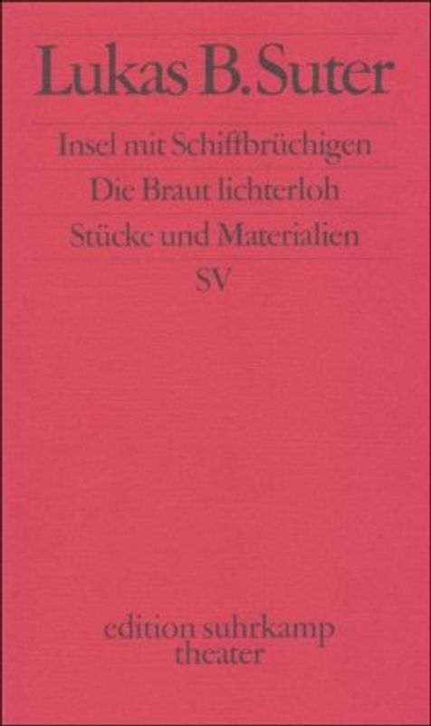 Insel mit Schiffbrüchigen. Die Braut lichterloh