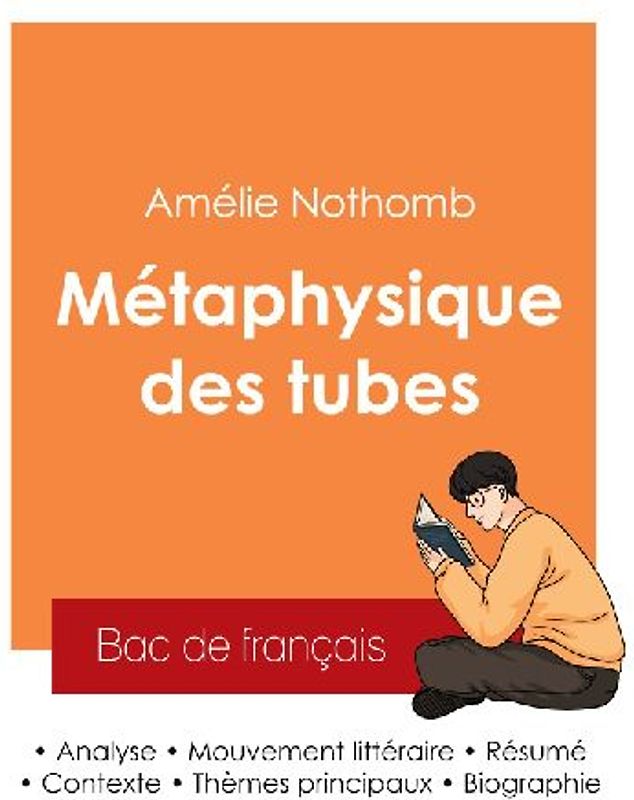 Réussir son Bac de français 2025 : Analyse du roman Métaphysique des tubes de Amélie Nothomb