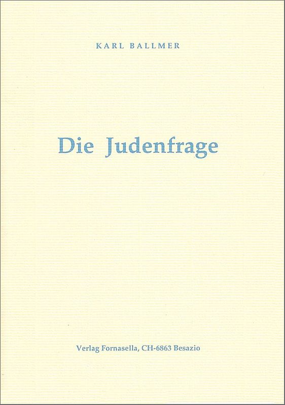 Die Judenfrage