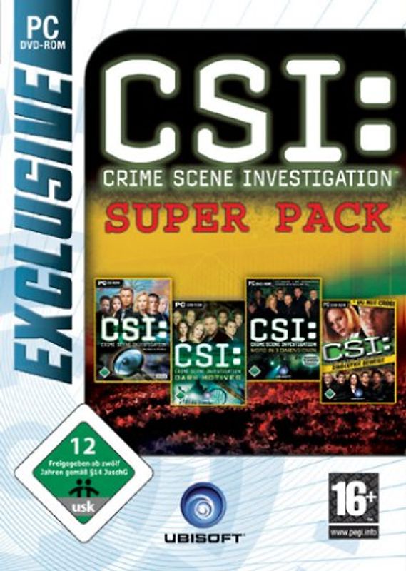 CSI: Super Pack - DVD-Box (Hammerpreis) PC Spiele