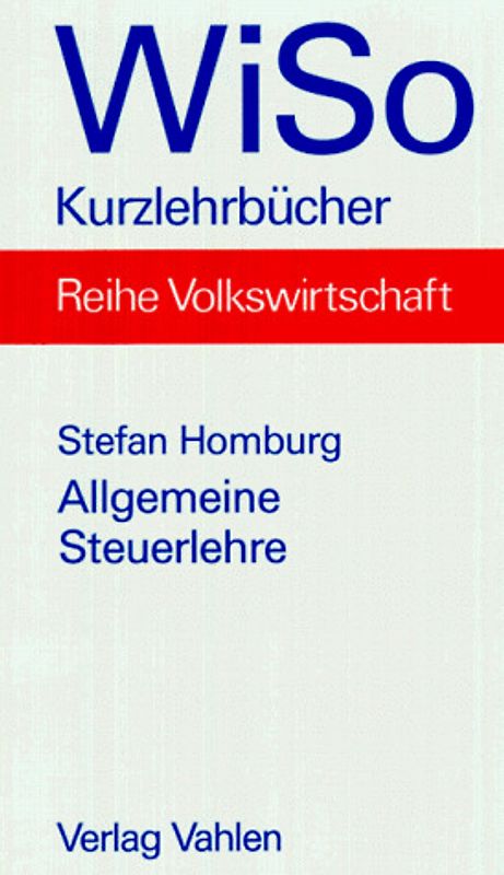 Allgemeine Steuerlehre