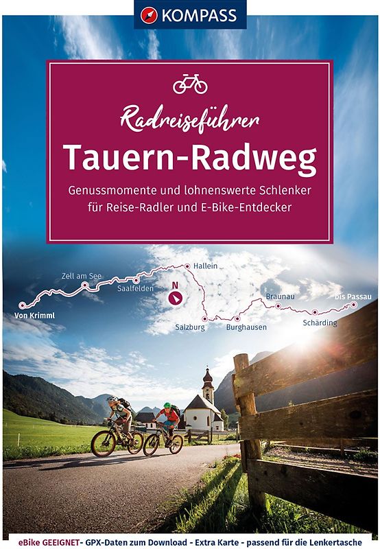 KOMPASS Radreiseführer Tauernradweg