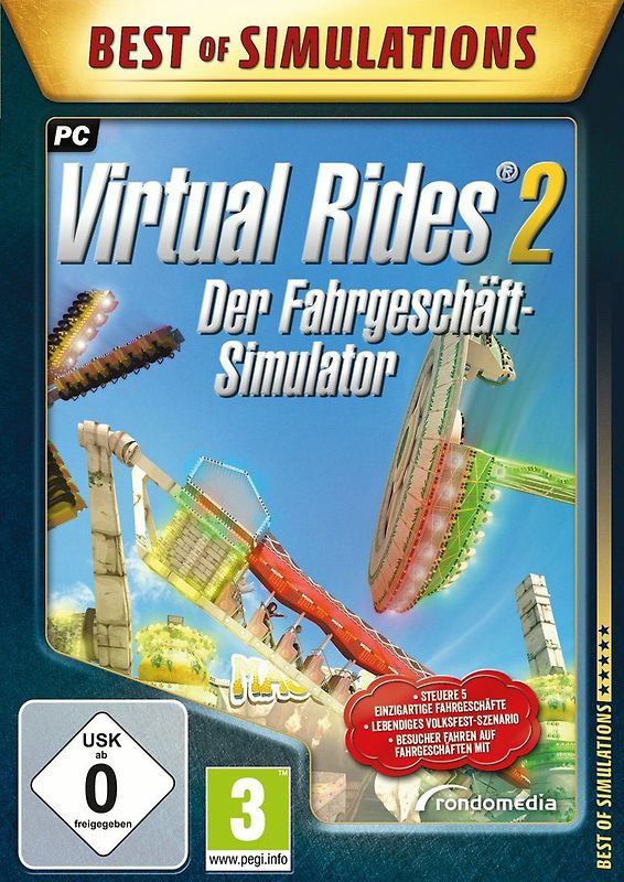 Virtual Rides 2: Der Fahrgeschäft-Simulator PC Spiele