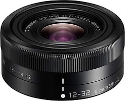 Panasonic Lumix G VARIO 12-32 mm F3.5-5.6 ASPH. O.I.S. 37 mm Objectif (adapté à Micro Four Thirds) noir
