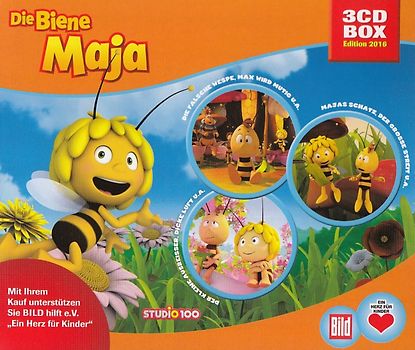 Die Biene Maja: Die falsche Wespe / Majas Schatz / Der kleine Ausreisser u.a. [3 CDs]