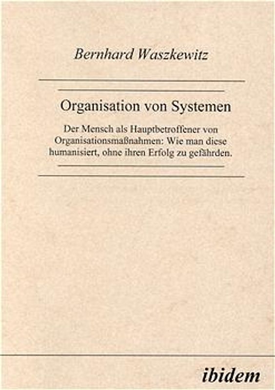 Organisation von Systemen