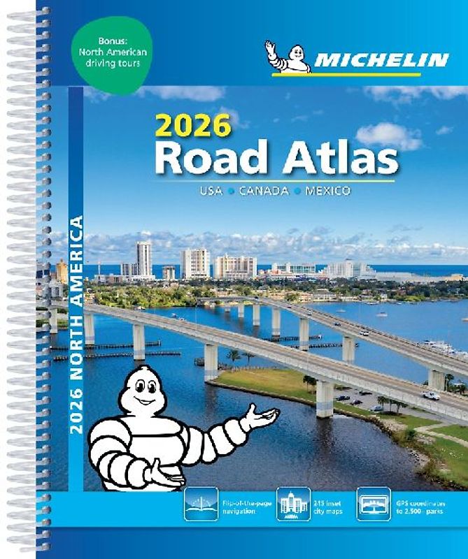 Michelin North America Road Atlas 2026