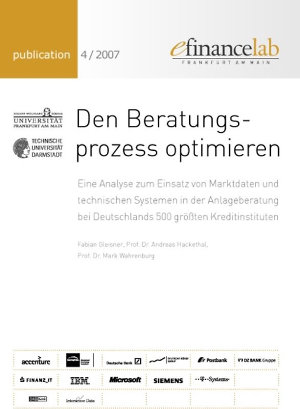 Den Beratungsprozess optimieren