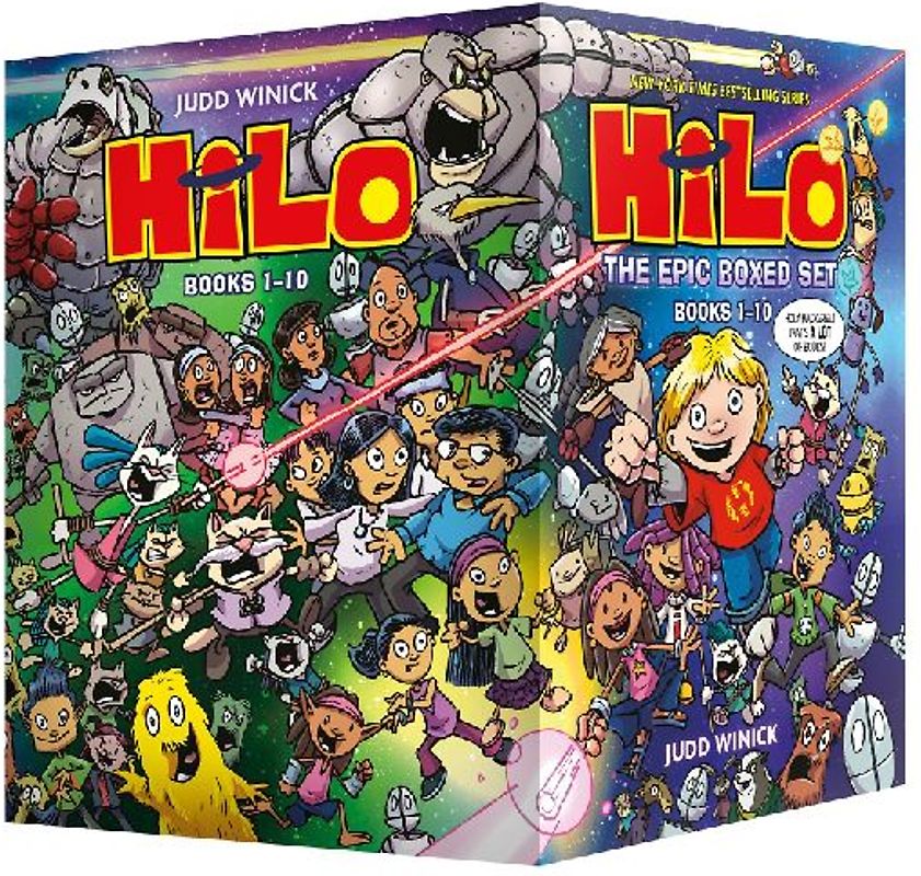 Hilo: The Epic Boxed Set (Books 1-10)