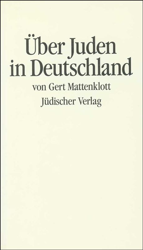 Über Juden in Deutschland