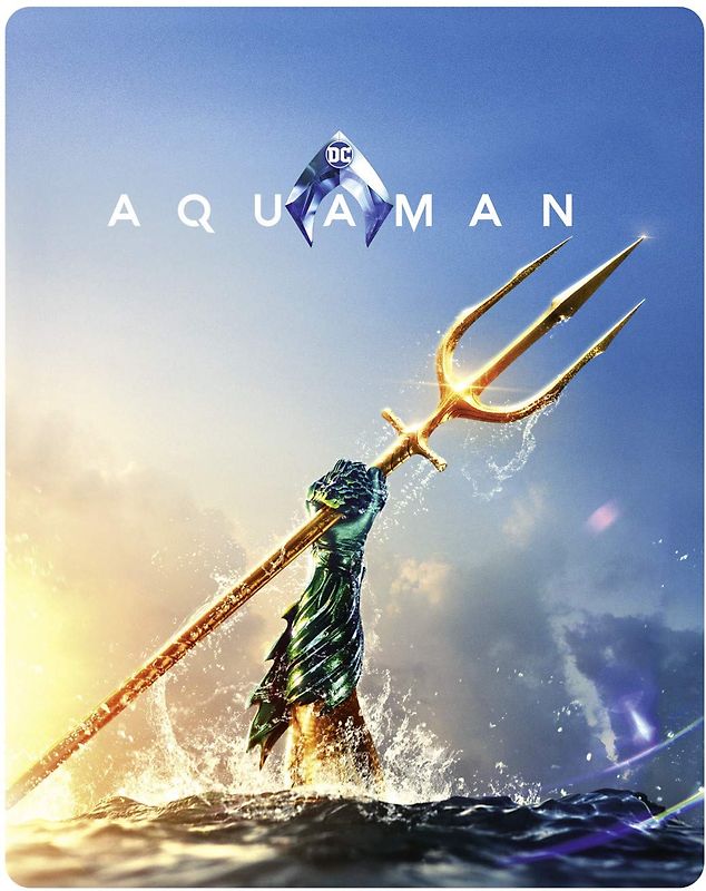 Aquaman [Steelbook, 2 Discs] 4K Ultra HD Blu-ray