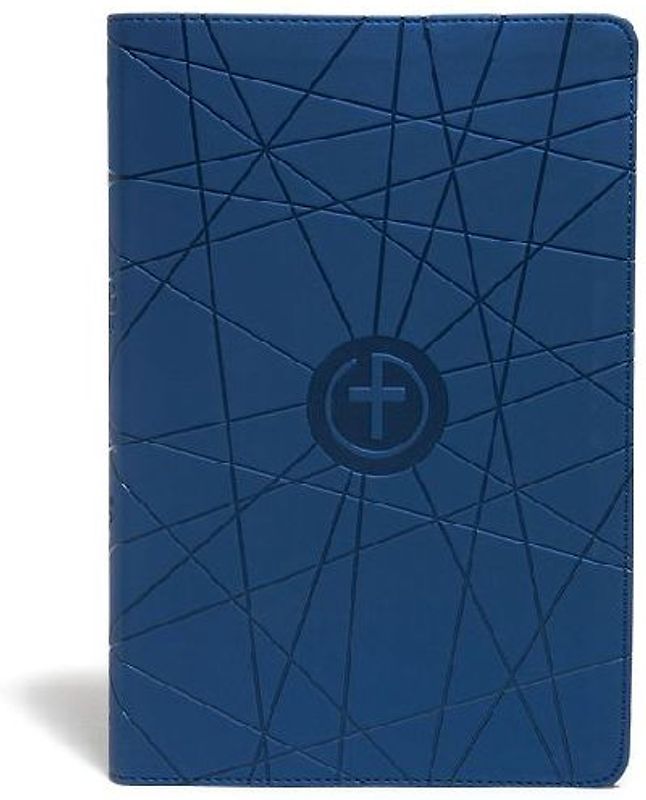 CSB One Big Story Bible, Blue Leathertouch