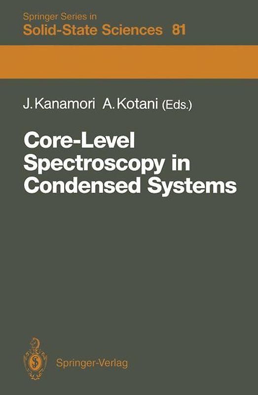 Core-Level Spectroscopy in Condensed Systems
