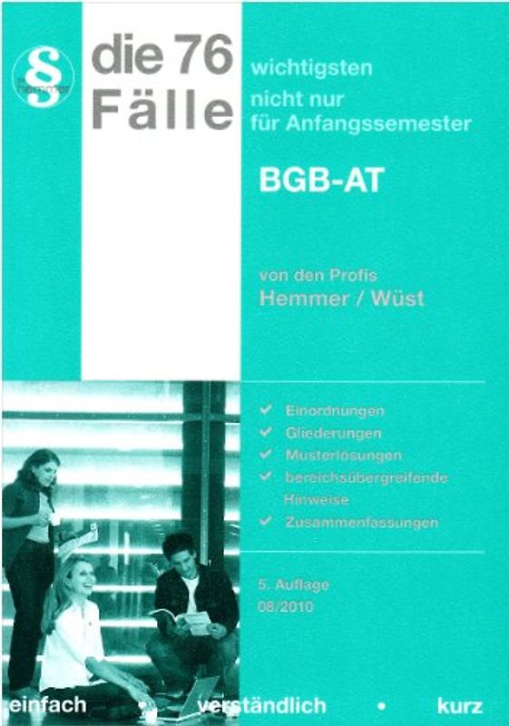 76 Fälle - BGB AT