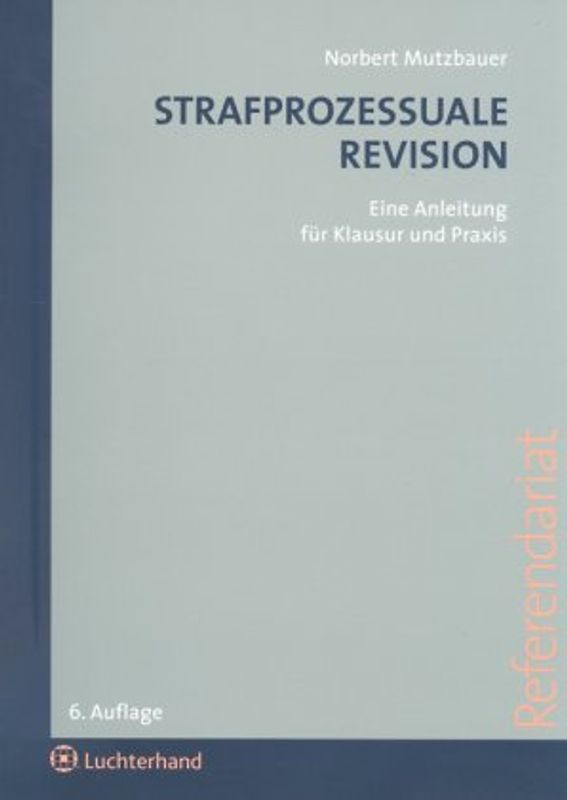 Strafprozessuale Revision