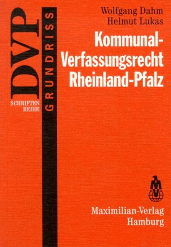 Kommunalverfassungsrecht in Rheinland-Pfalz
