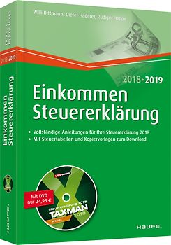 Einkommensteuererklärung 2018/2019 - mit DVD
