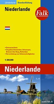 Falk Länderkarte Niederlande 1:300 000