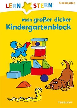 LERNSTERN Mein großer dicker Kindergarten-Block