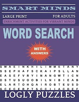 Word Search Book Large Print for Adults: 2400+ words New Fun and Relaxing Puzzles Book for Adults & Seniors with Answers Key