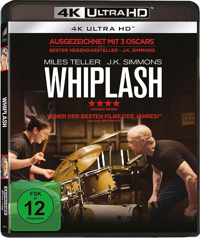 Whiplash 4K 4K Ultra HD Blu-ray