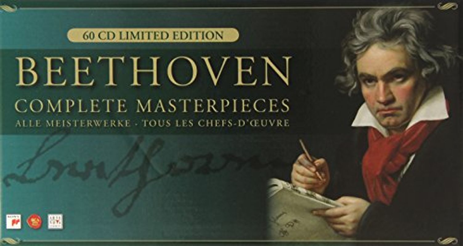 Beethoven: Alle Meisterwerke (Box mit 60 CDs + 1 CD ROM)