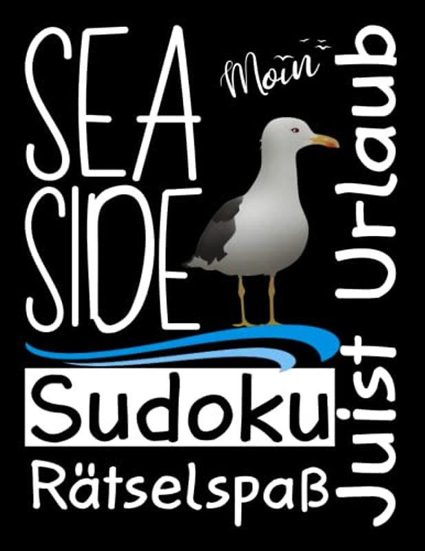 Juist Urlaub Sea Side Sudoku Rätselspaß: Juist 200 Sudoku Rätsel Sudoku Buch Erwachsene