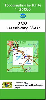 TK25 8328 Nesselwang West