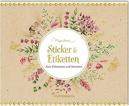 Stickerbuch Sticker und Etiketten - Zum Dekorieren und Verzieren