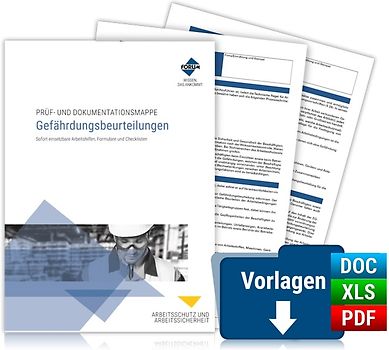 Prüf- und Dokumentationsmappe: Gefährdungsbeurteilungen