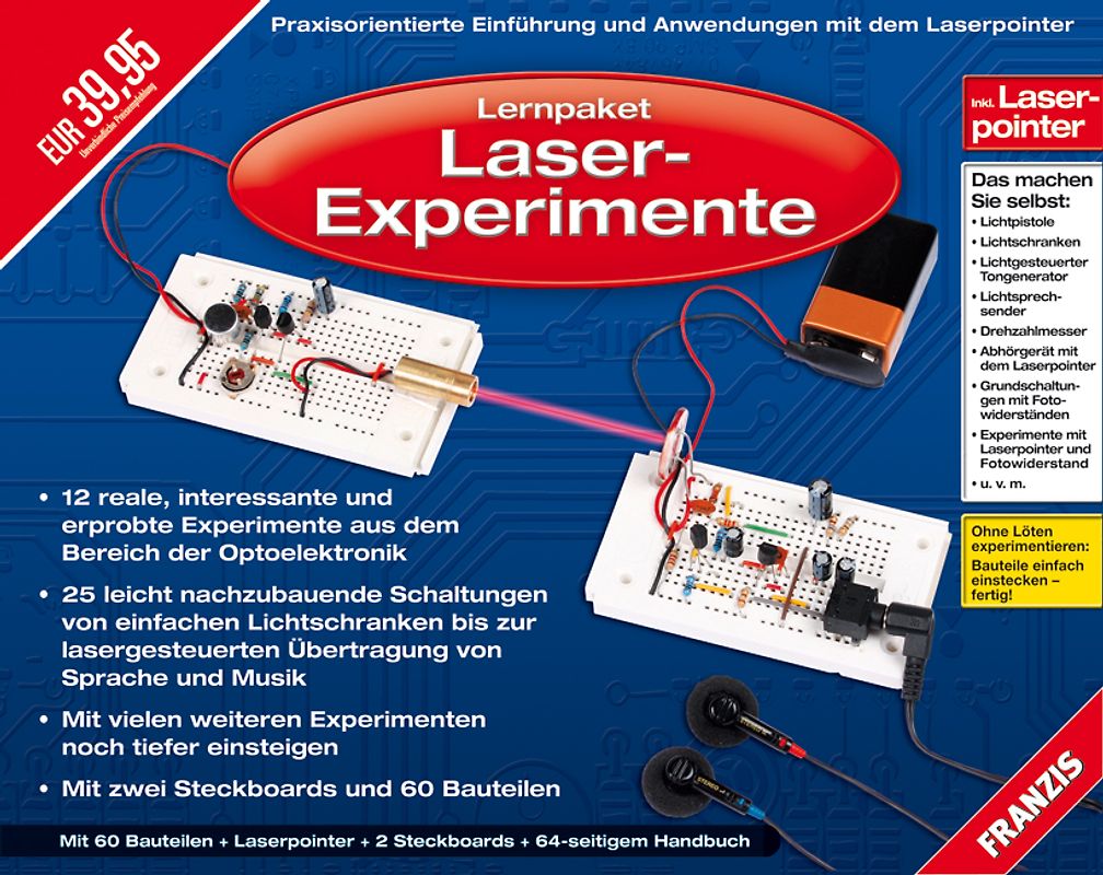 Lernpaket Laser-Experimente