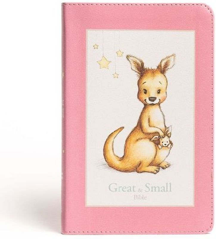 CSB Great and Small Bible, Pink Leathertouch